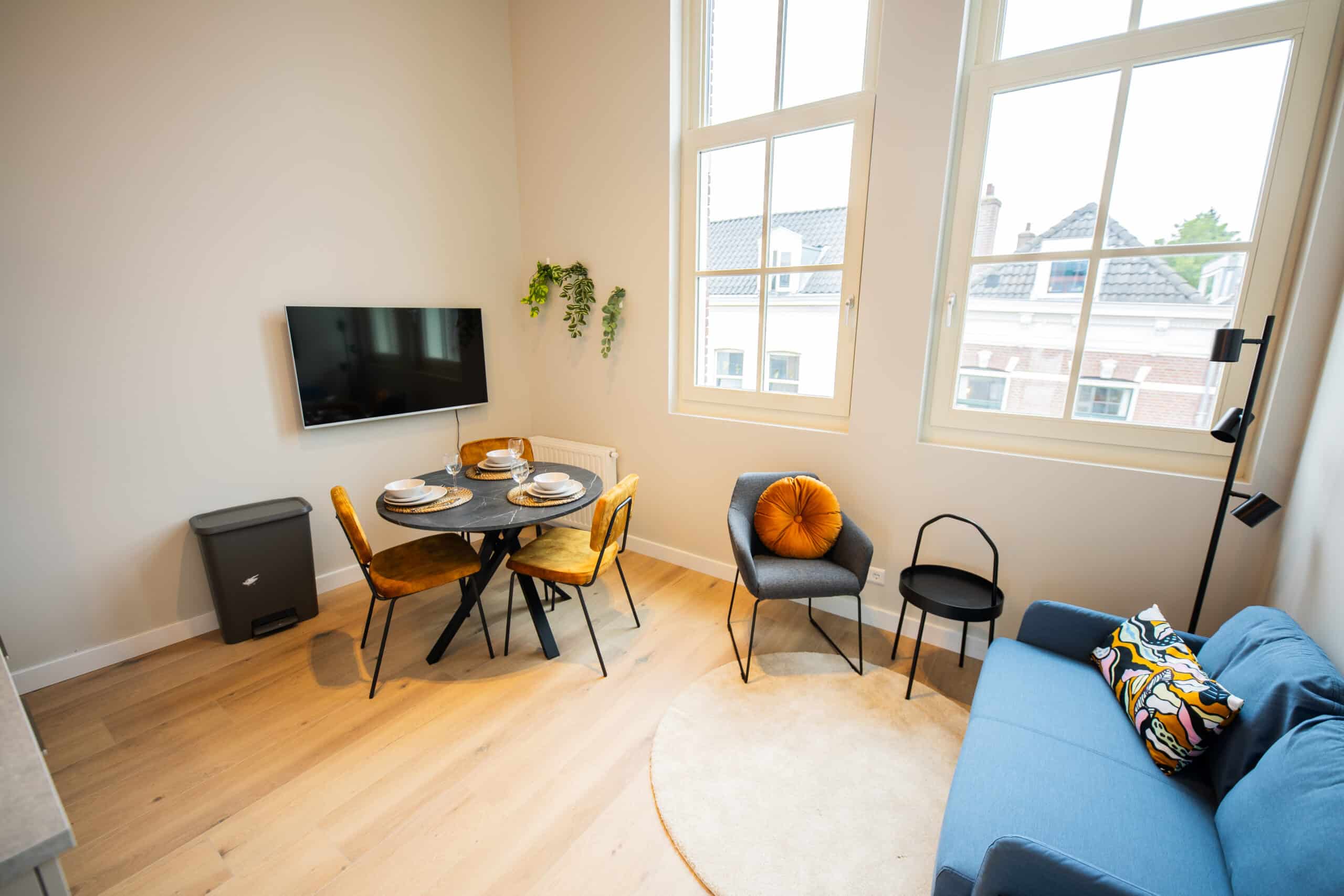 65 m² Rotterdam Noord 3BR | 3 Double Beds