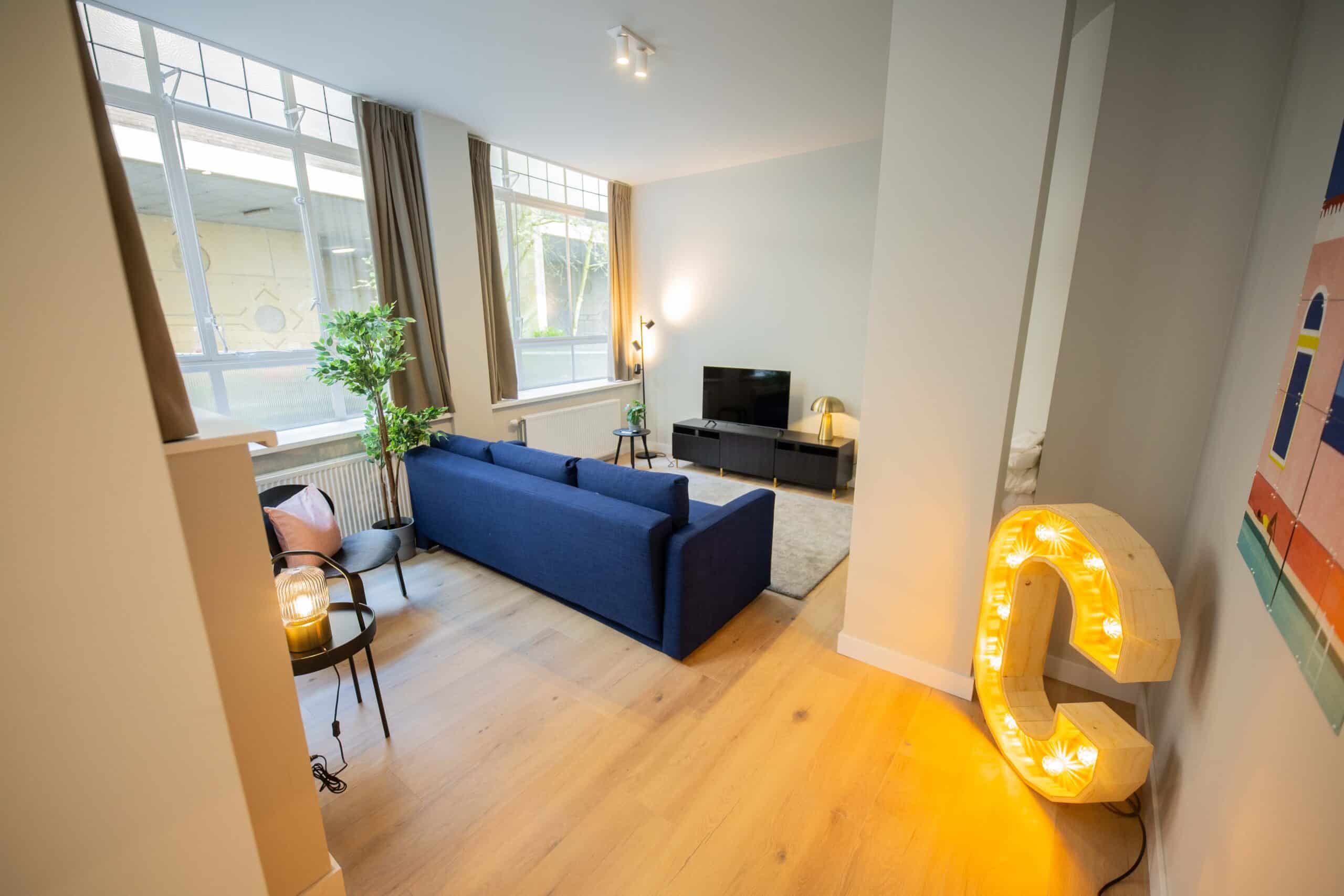 99 m² Central Rotterdam | 3BR, 6 Beds.